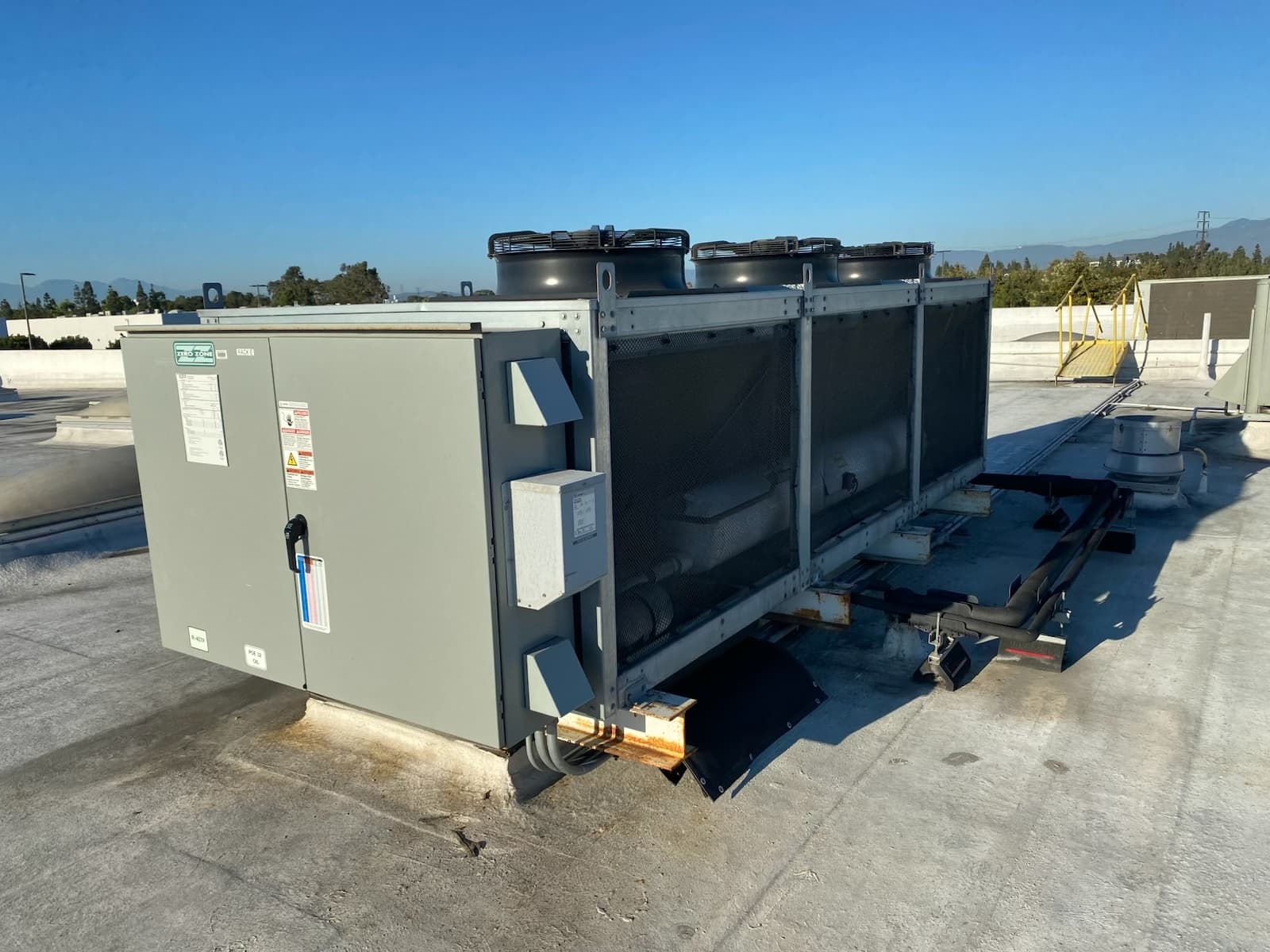 Refrigeration temperature & pressure check